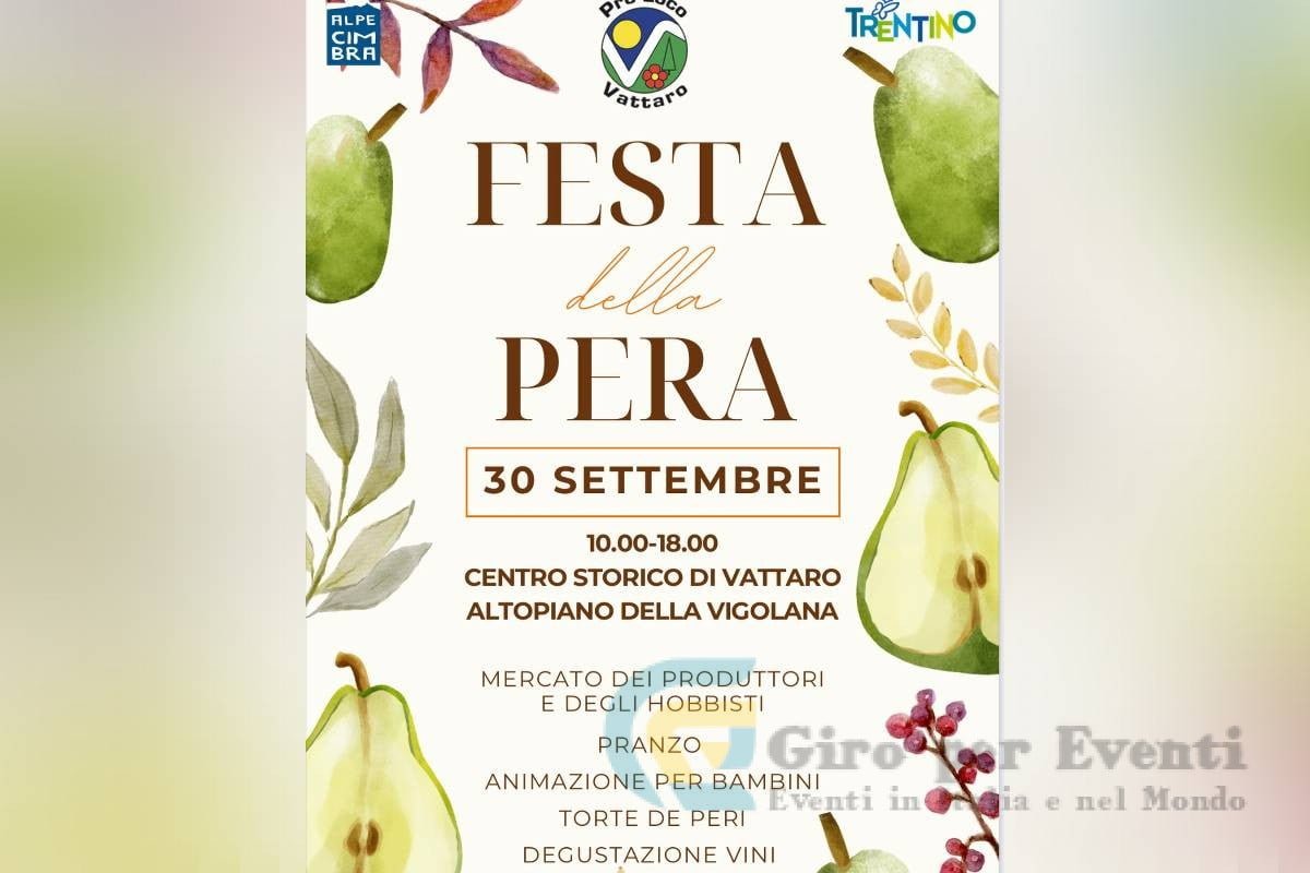 Festa della Pera a Vattaro