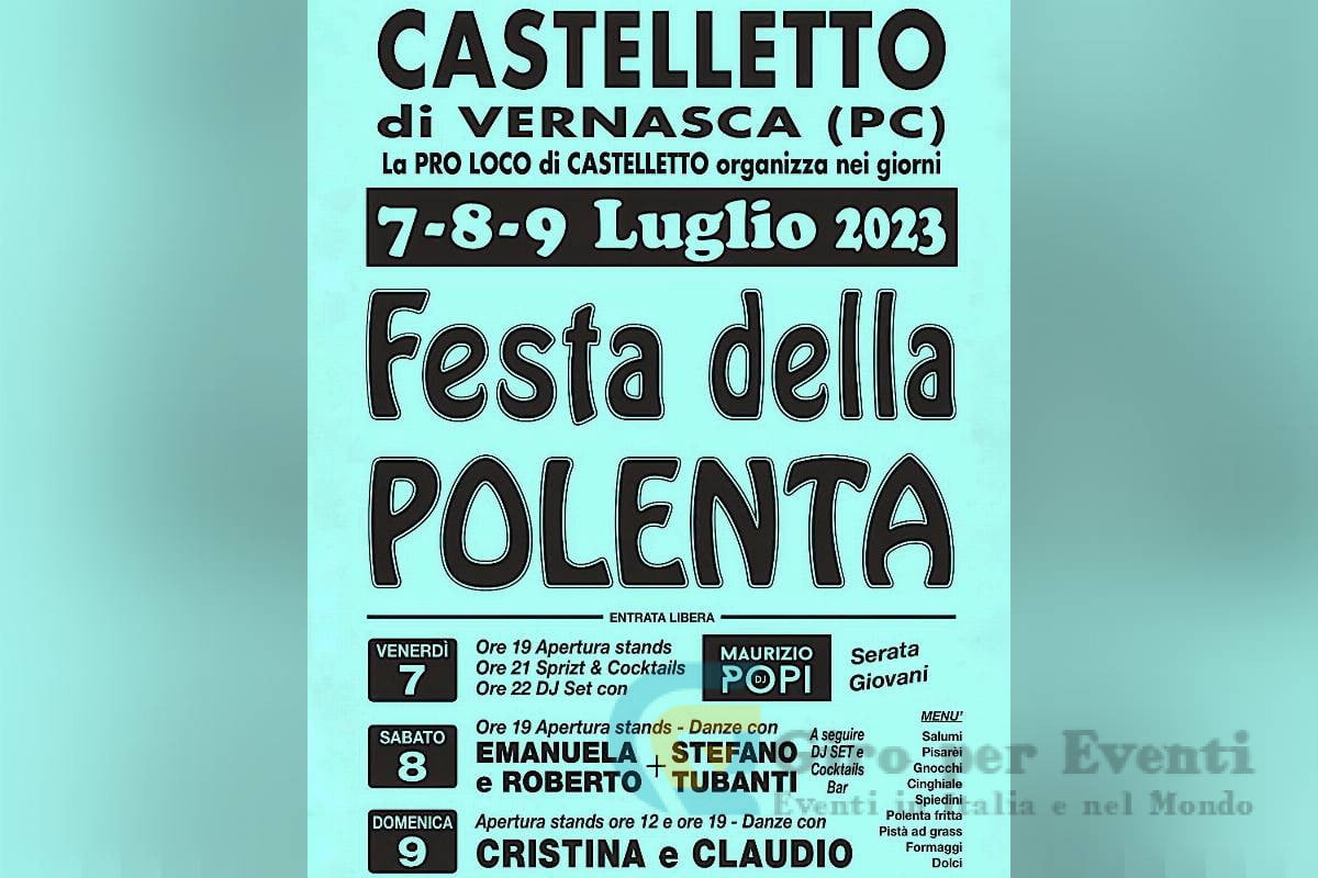 Festa della Polenta a Castelletto di Vernasca