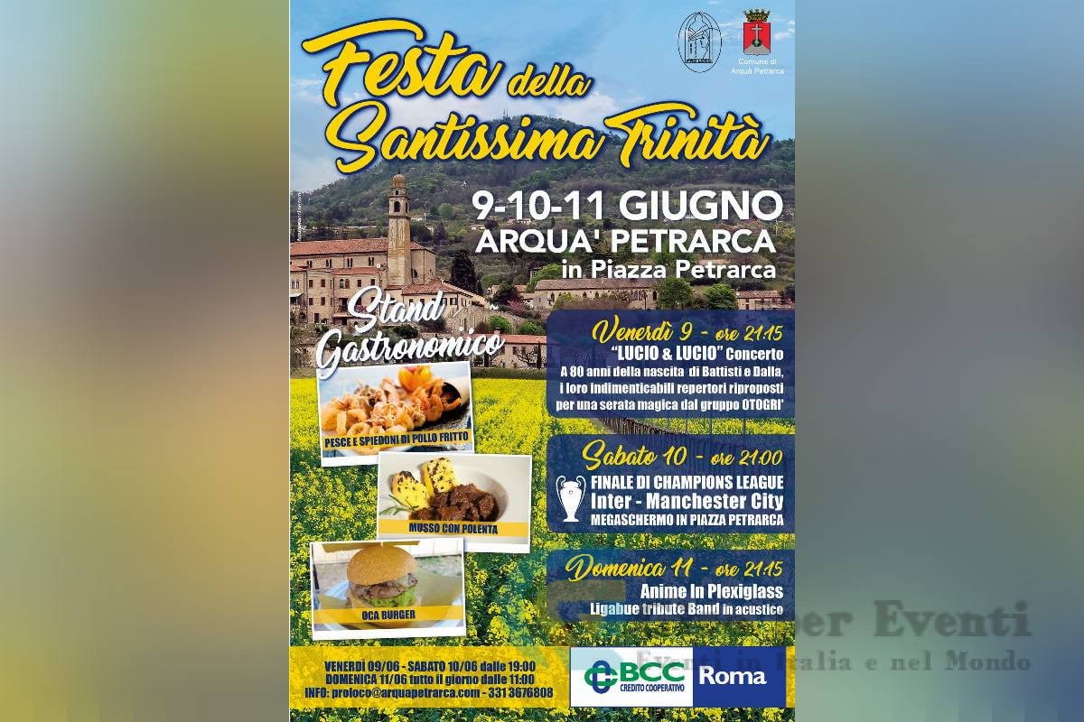 Festa della Santissima Trinità di Arqua Petrarca