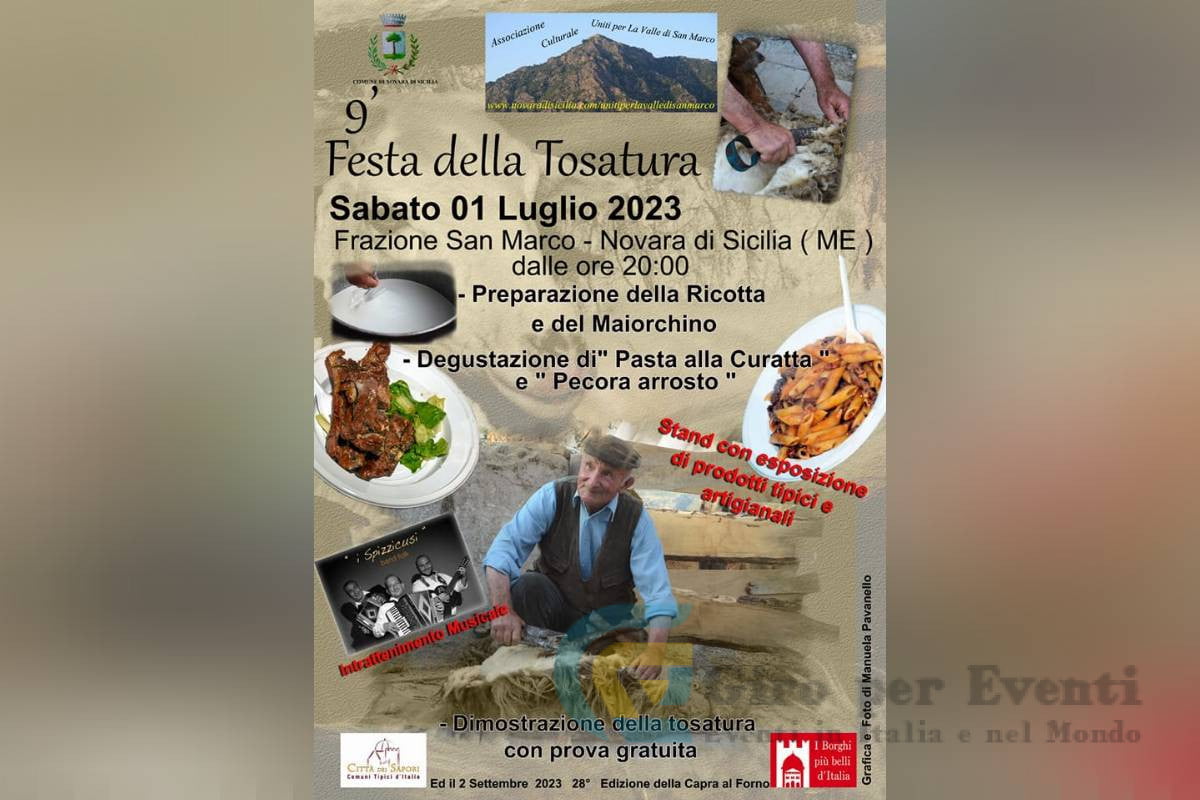 Festa della Tosatura a San Marco di Novara di Sicilia