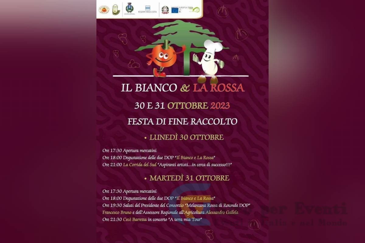 Festa di Fine Raccolto a Rotonda