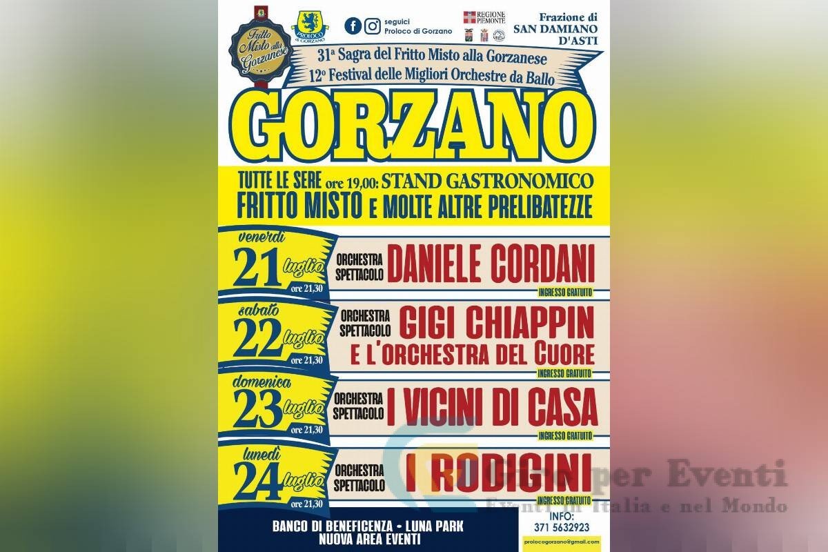 Festa di Gorzano di San Damiano d'Asti