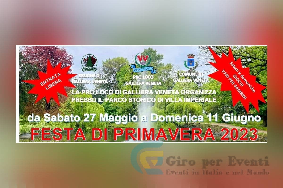 Festa di Primavera a Galliera Veneta banner