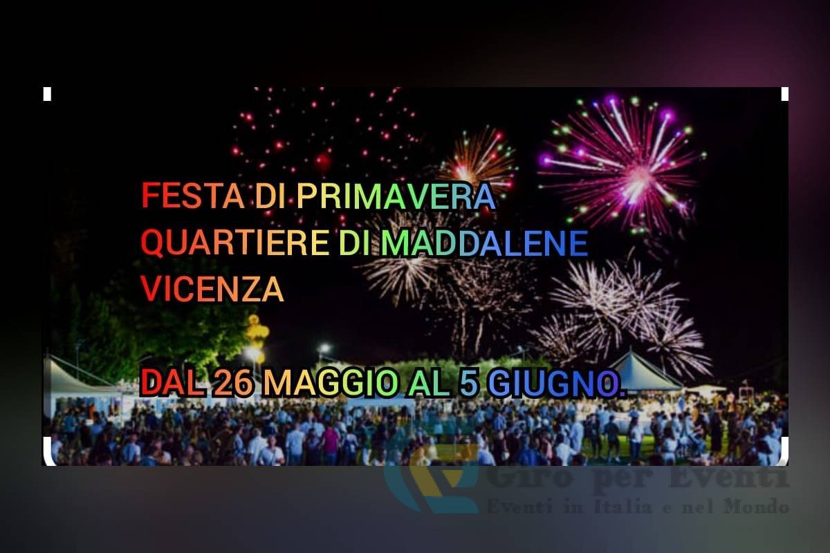 Festa di Primavera a Maddalene