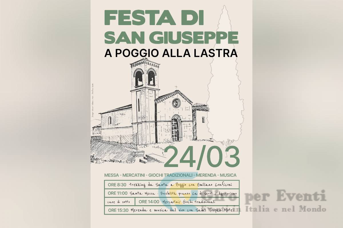 Festa di San Giuseppe a Poggio alla Lastra