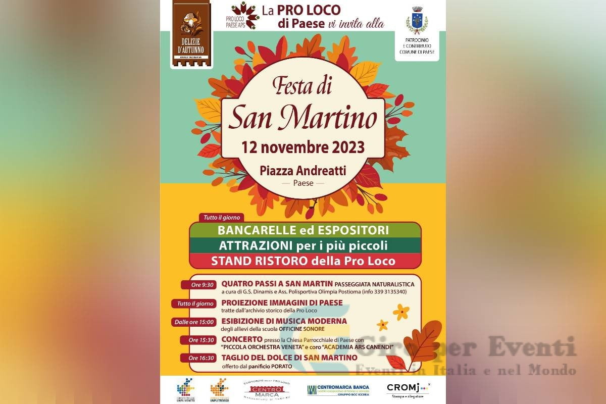 Festa di San Martino a Paese