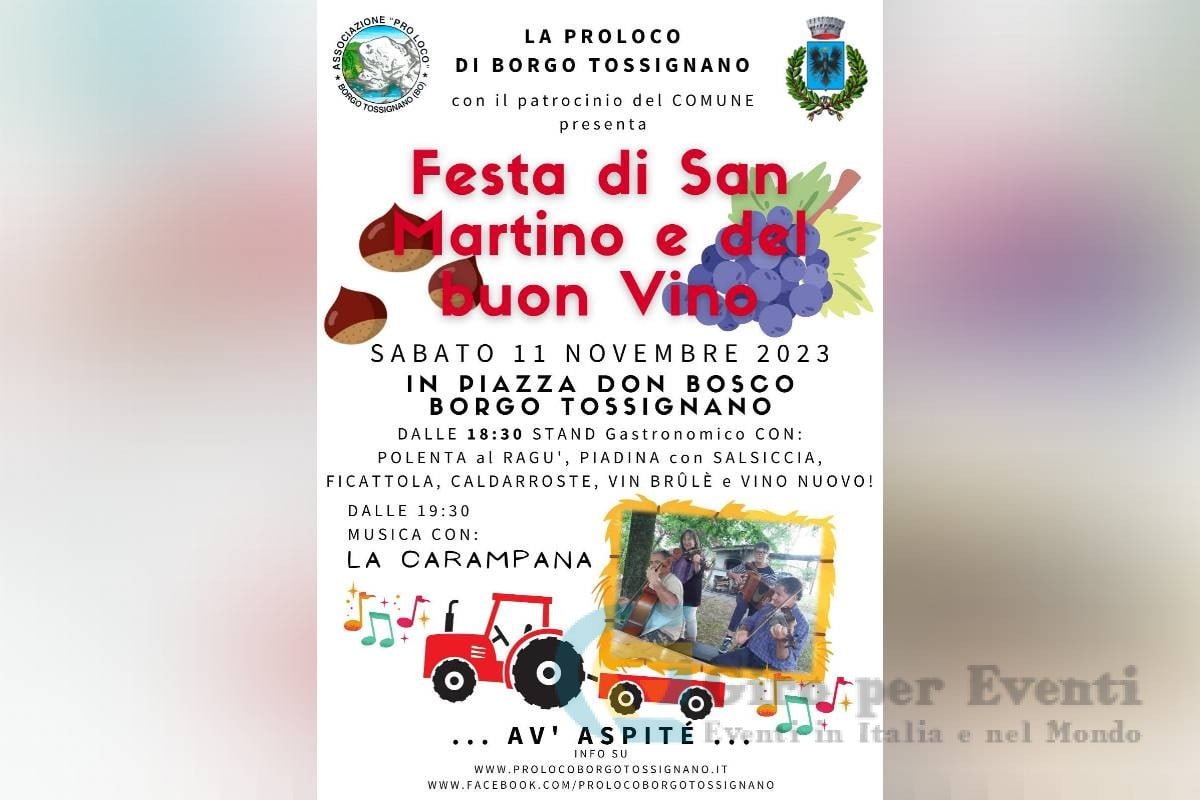 Festa di San Martino e del Buon Vino a Borgo Tossignano