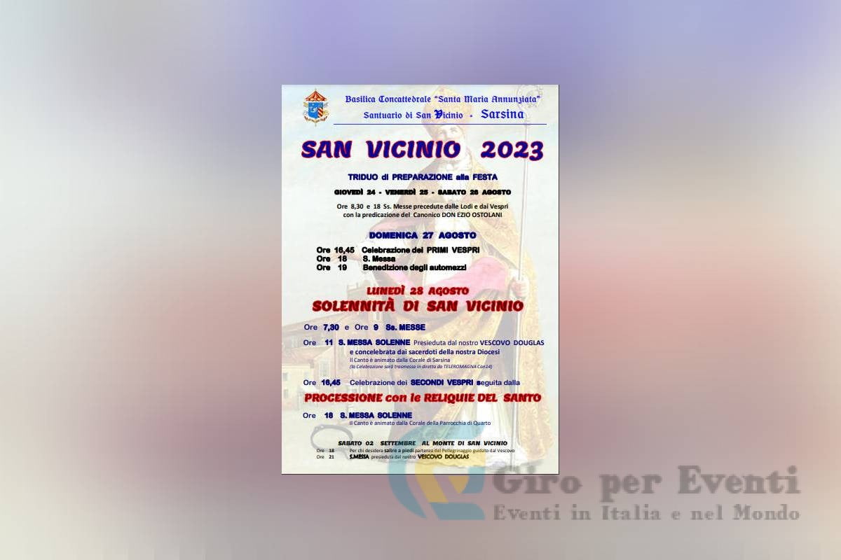 Festa di San Vicinio a Sarsina