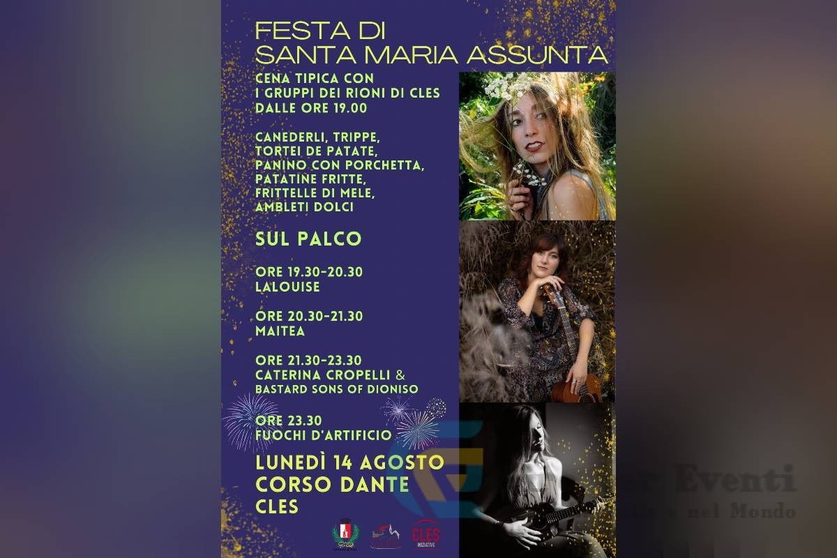 Festa di Santa Maria Assunta a Cles