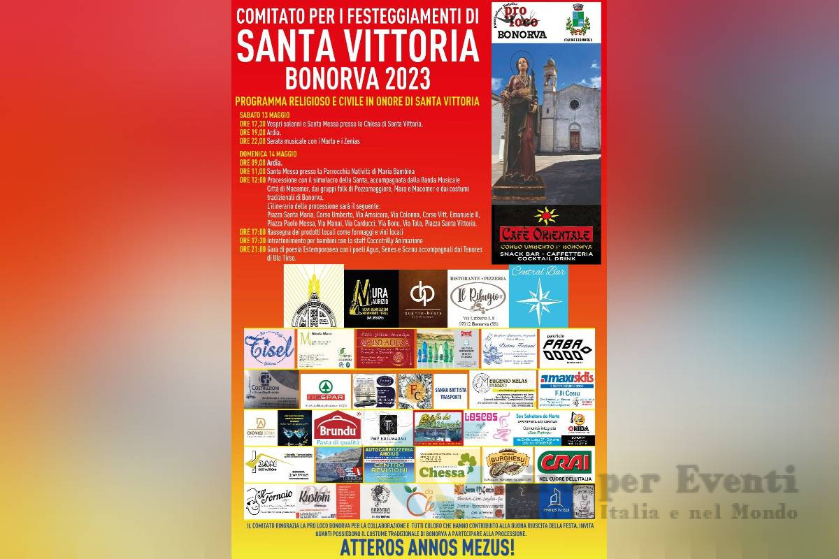 Festa di Santa Vittoria a Bonorva