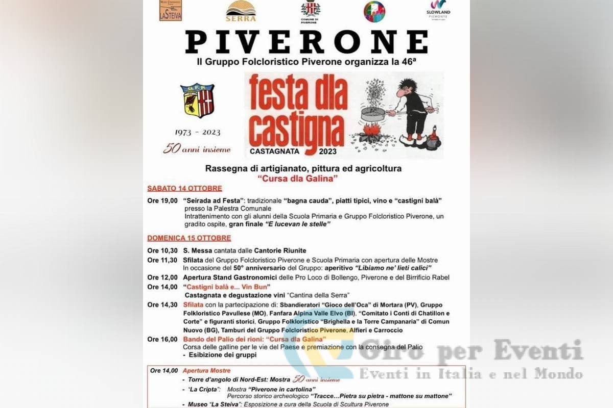 Festa dla Castigna a Piverone