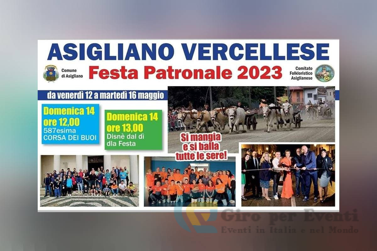 Festa Patronale ad Asigliano Vercellese