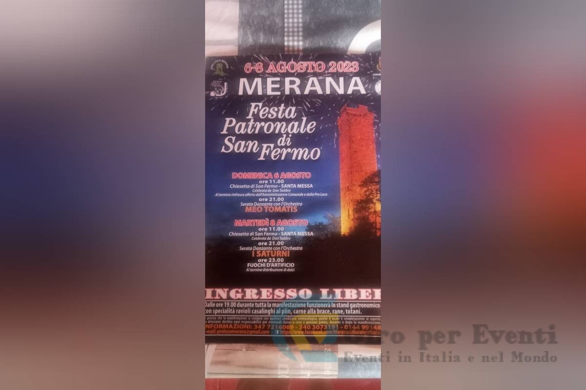 Festa Patronale di San Fermo a Merana