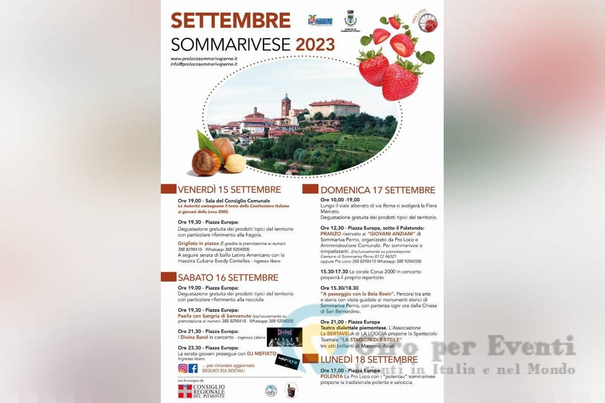 Settembre Sommarivese a Sommariva Perno