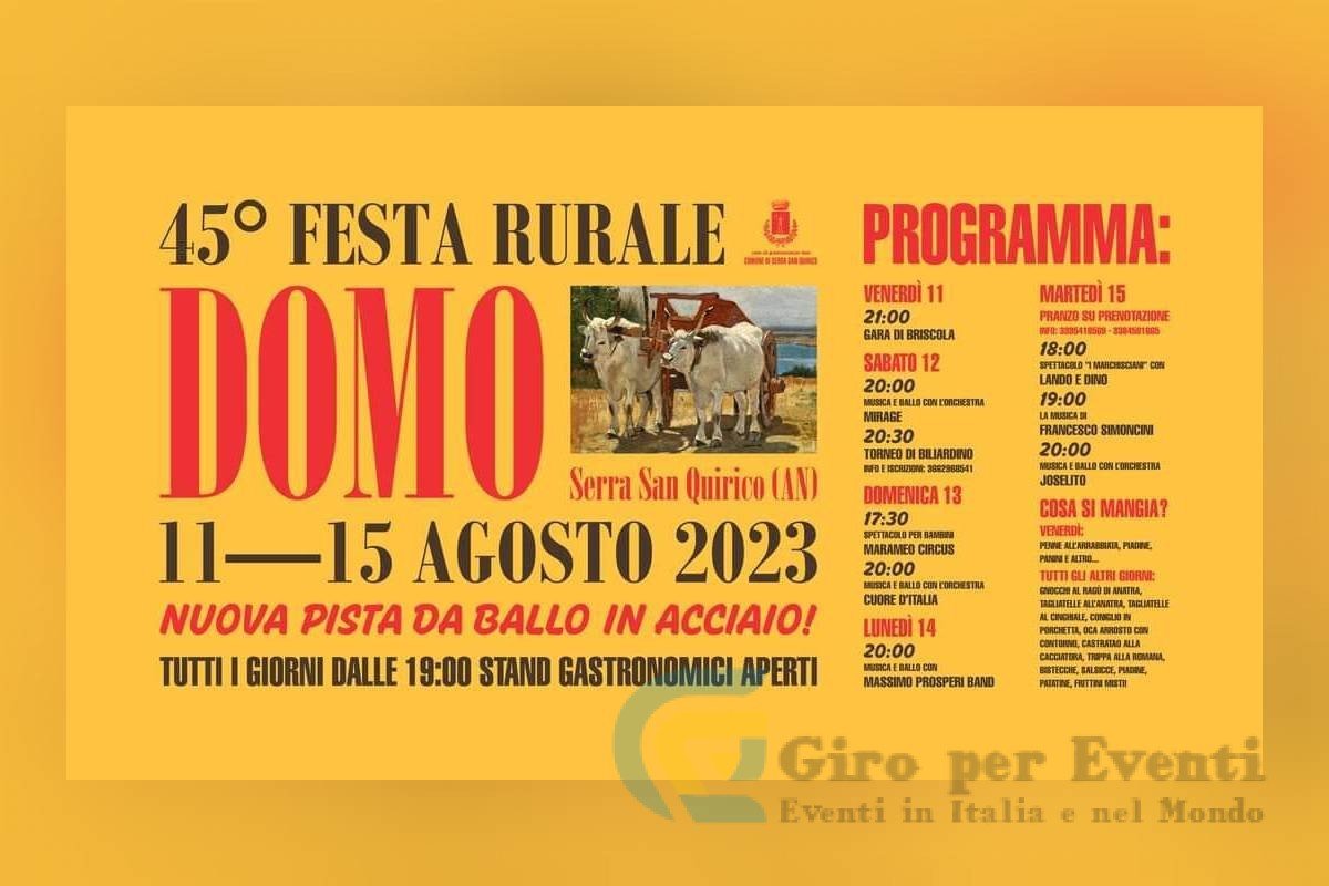 Festa Rurale di Domo