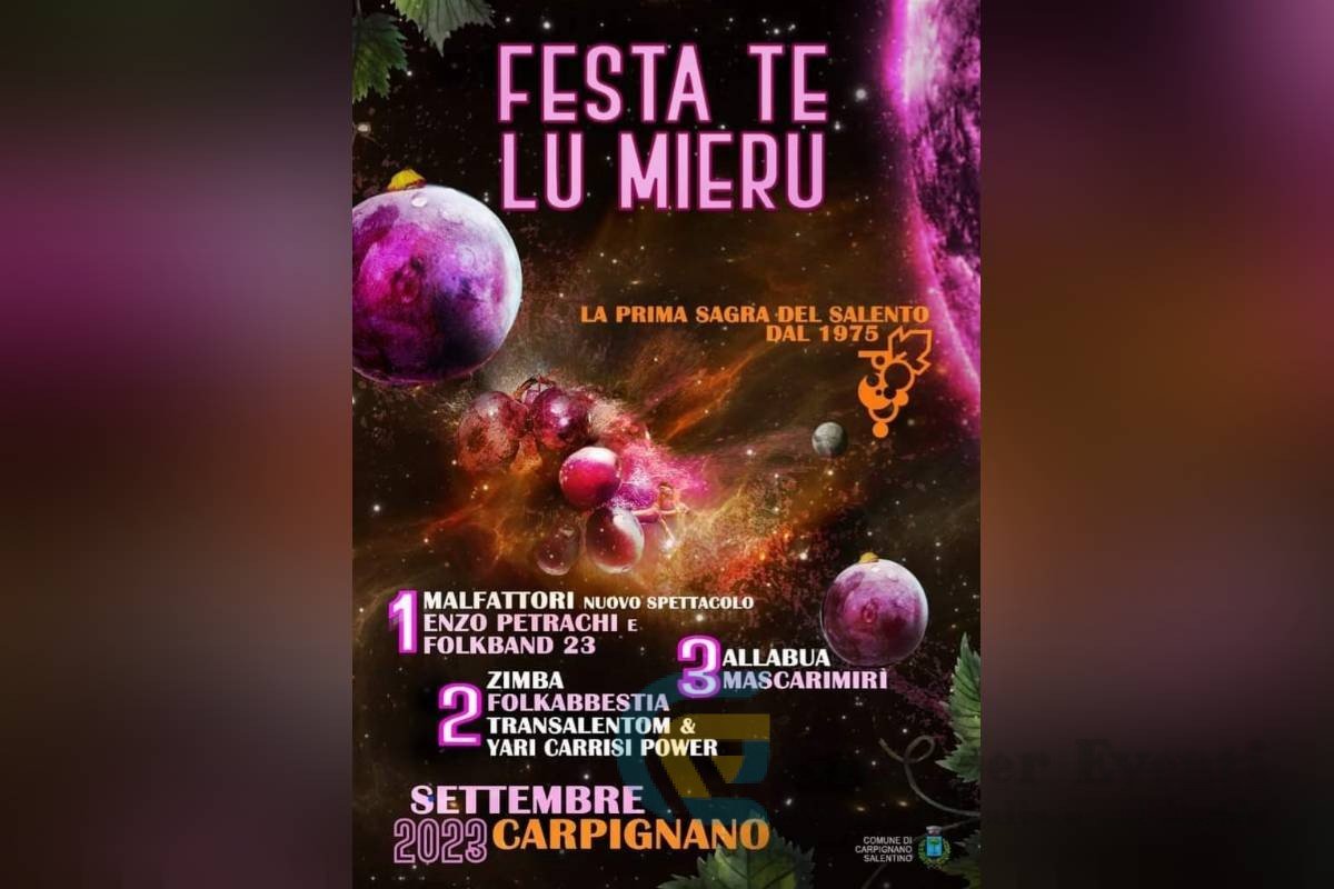 Festa Te Lu Mieru a Carpignano Salentino