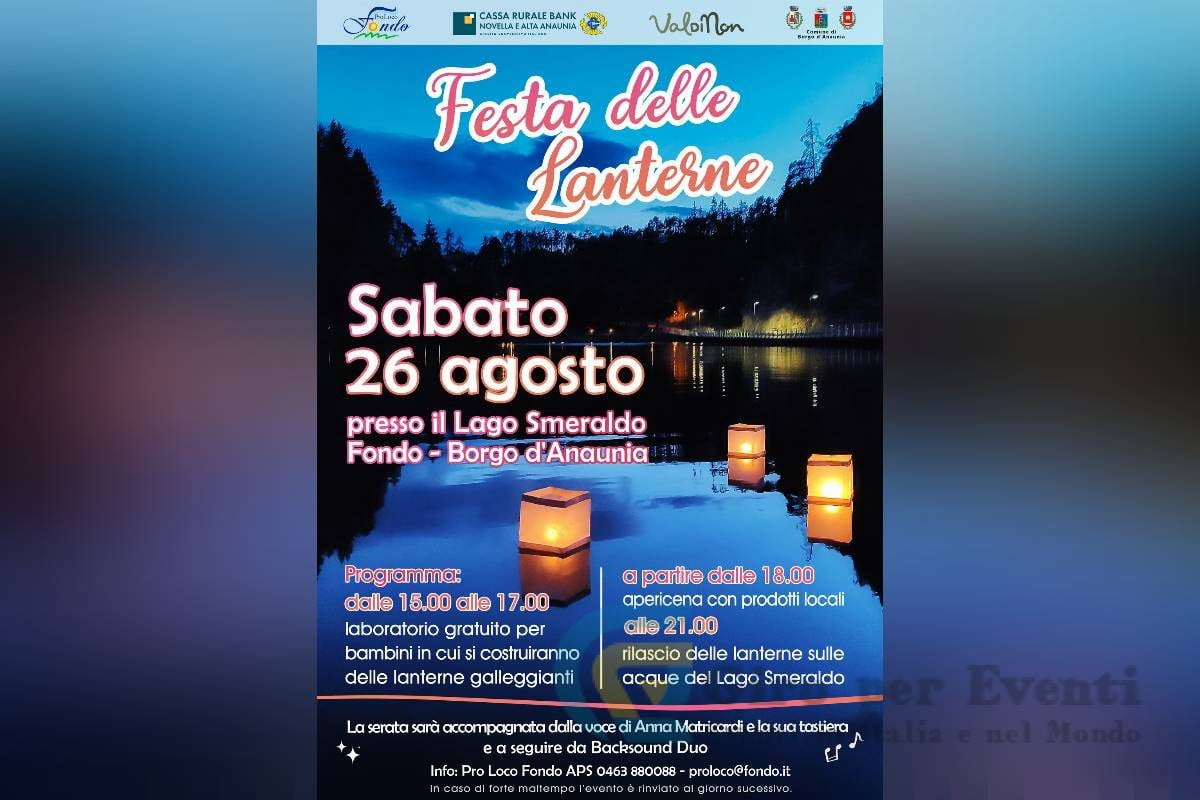 Feste delle Lanterne a Fondo