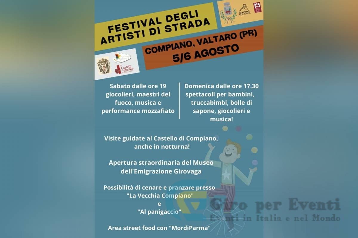 Festival degli Artisti di Strada a Compiano