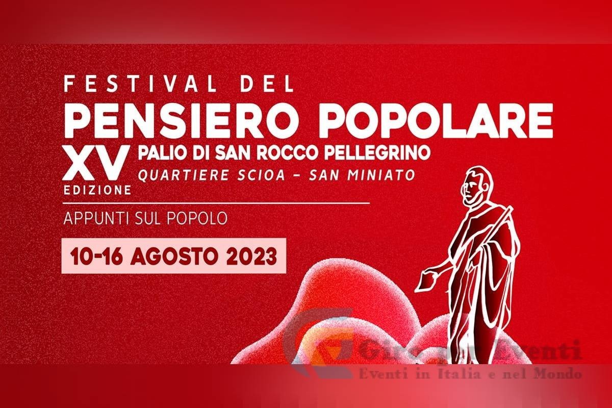 Festival del Pensiero Popolare a San Miniato