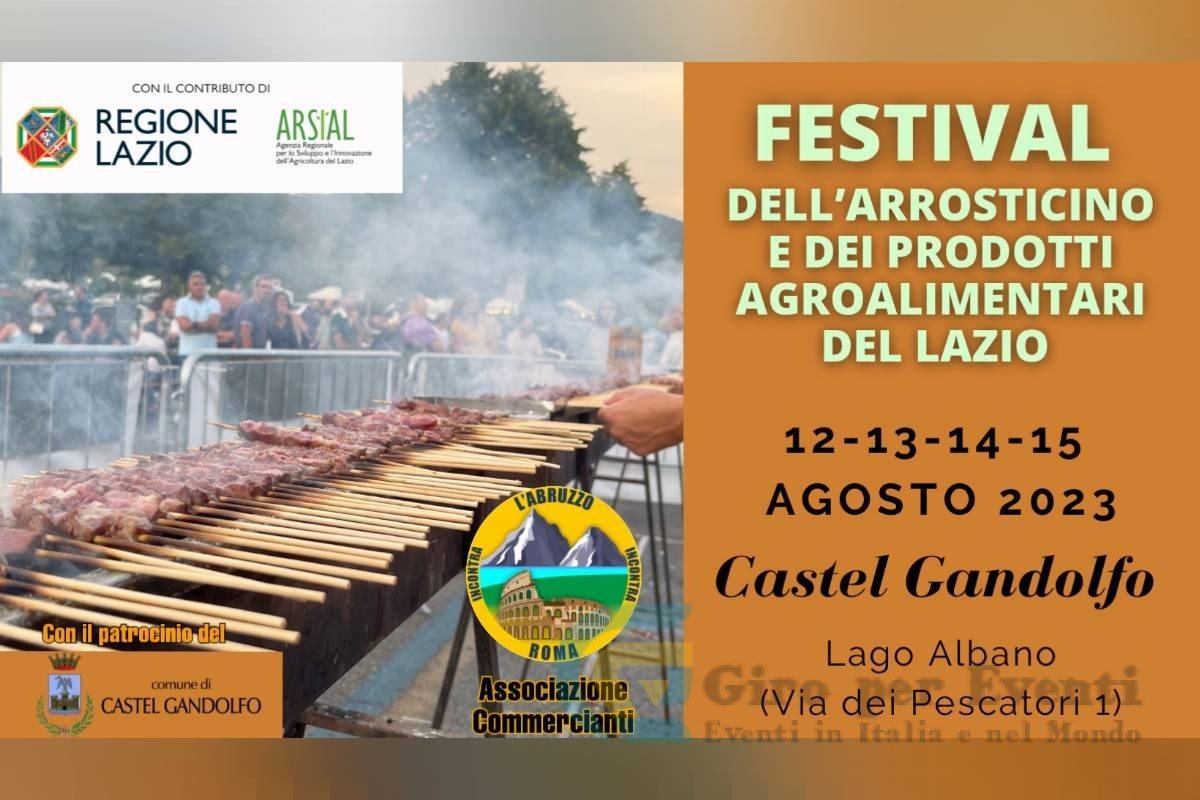 Festival dell'Arrosticino Lago di Castel Gandolfo