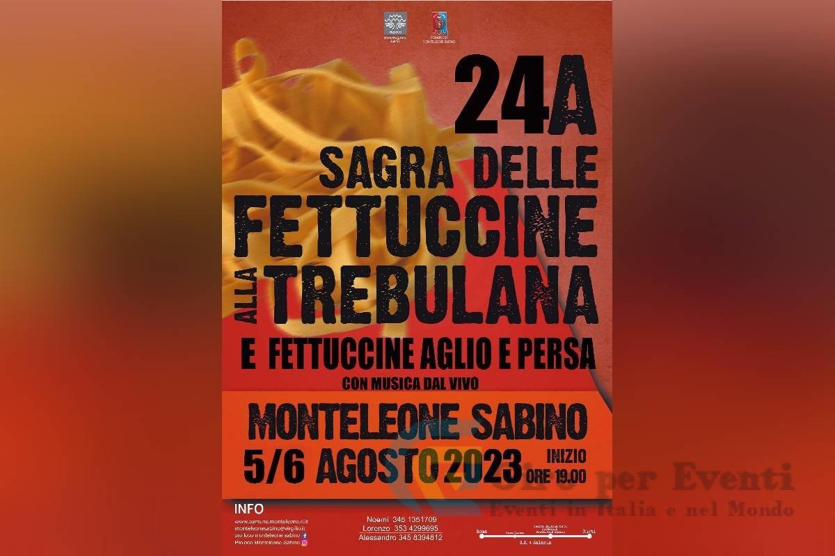 Fettuccine alla Trebulana Aglio e Persa a Monteleone Sabino