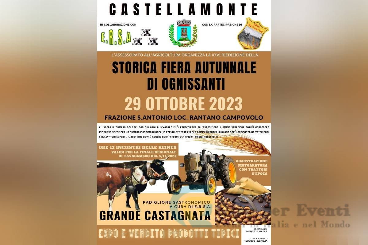 Fiera Autunnale di Ognissanti a Castellamonte