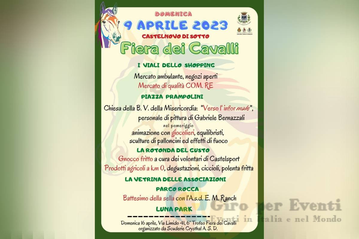 Fiera dei Cavalli a Castelnovo di Sotto