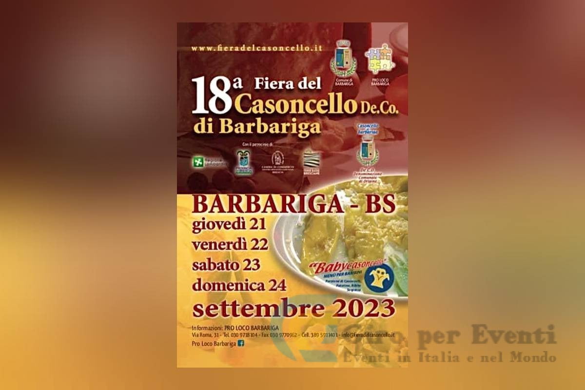 Fiera del Casoncello di Barbariga