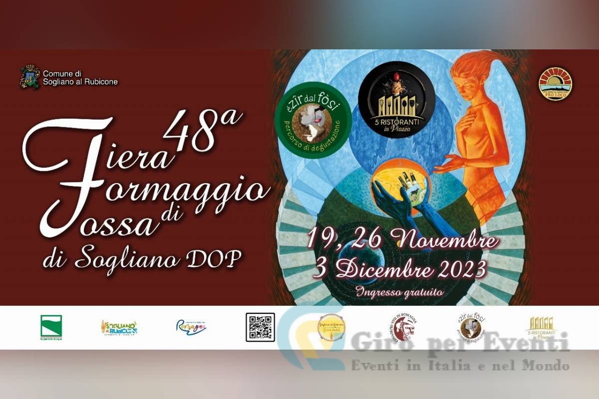 Fiera del Formaggio di Fossa di Sogliano DOP Sogliano al Rubicone