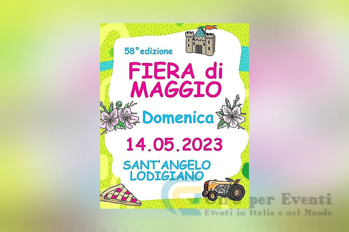 Fiera di Maggio a Sant'Angelo Lodigiano