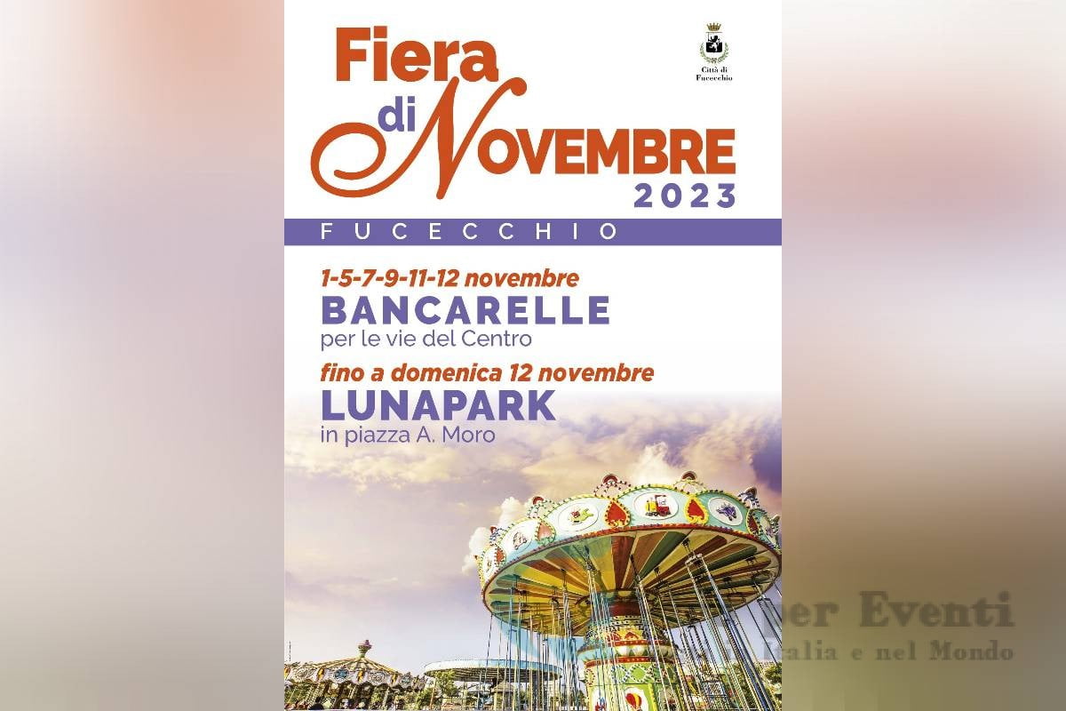 Fiera di Novembre a Fucecchio