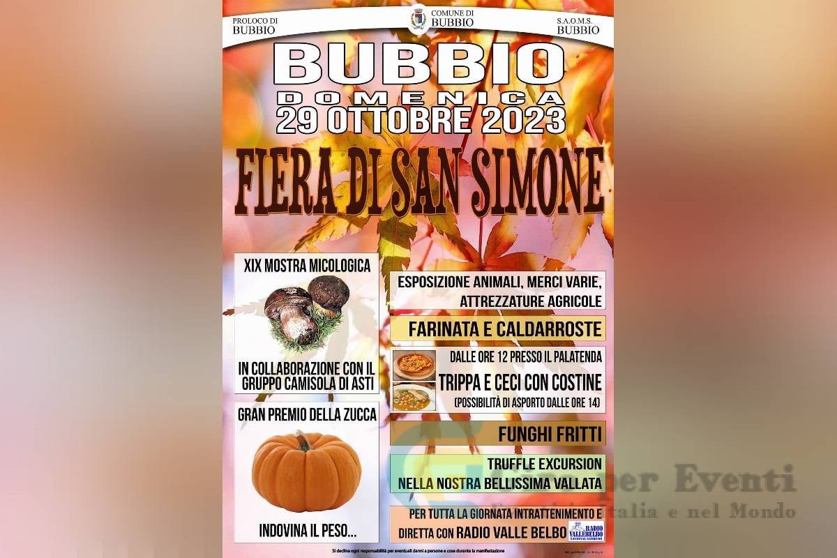 Fiera di San Simone a Bubbio