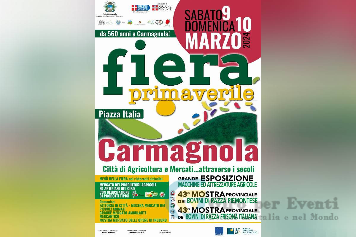 Fiera Primaverile a Carmagnola