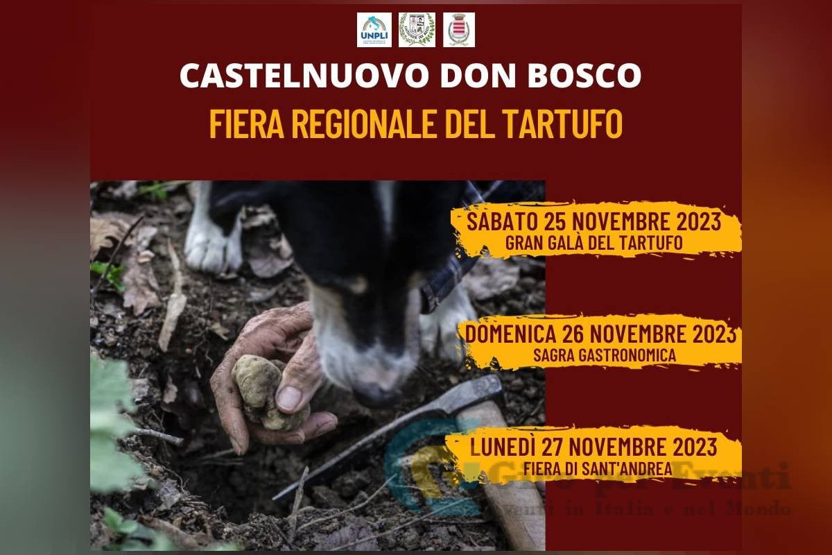 Fiera Regionale del Tartufo a Castelnuovo Don Bosco