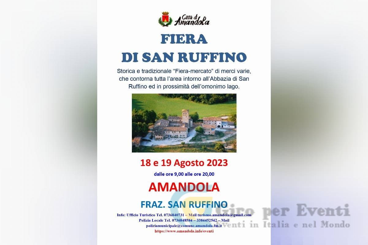 Fiera di San Ruffino Frazione San Ruffino - Amandola