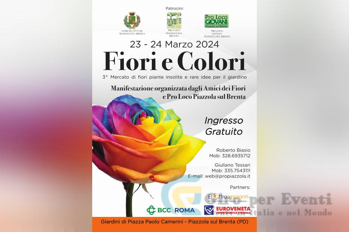 Fiori e Colori a Piazzola sul Brenta