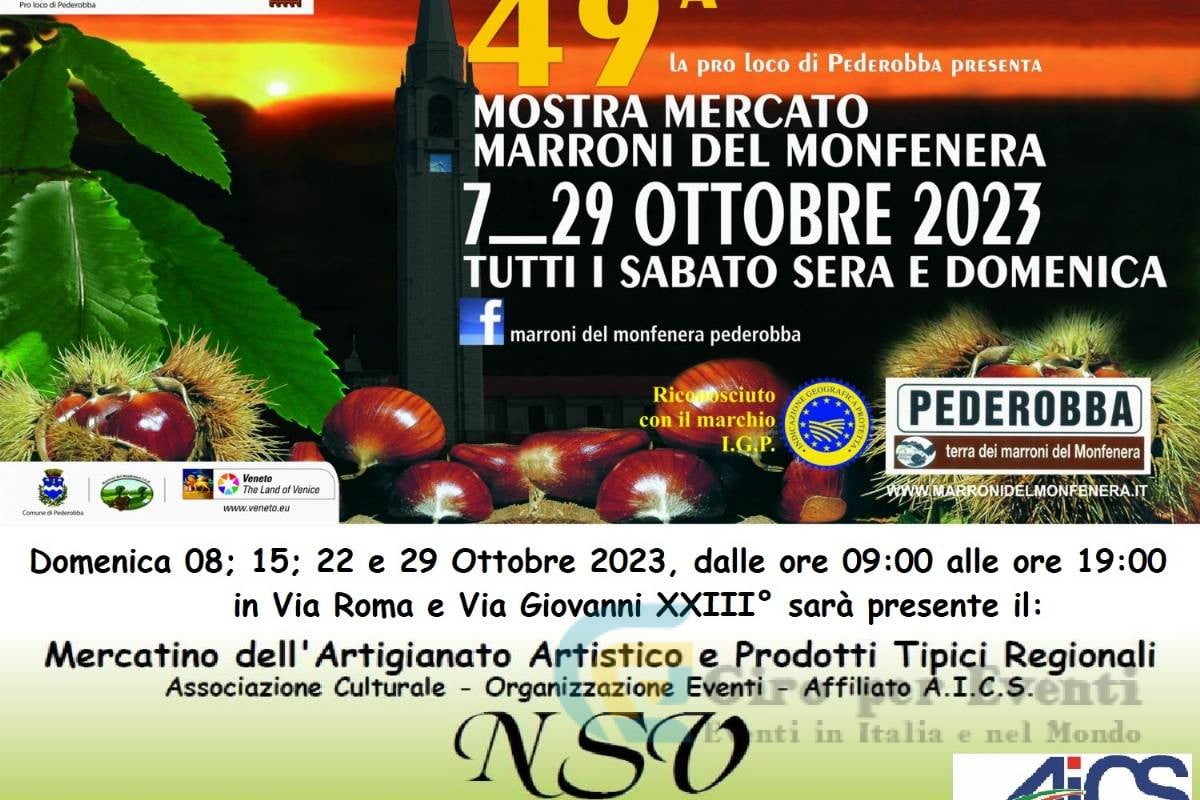 Mercatino Mostra Mercato Marroni del Monfenera