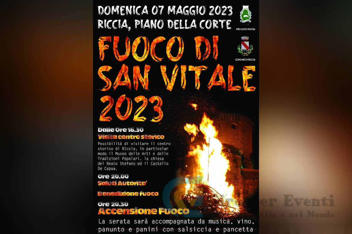 Fuoco di San Vitale a Riccia