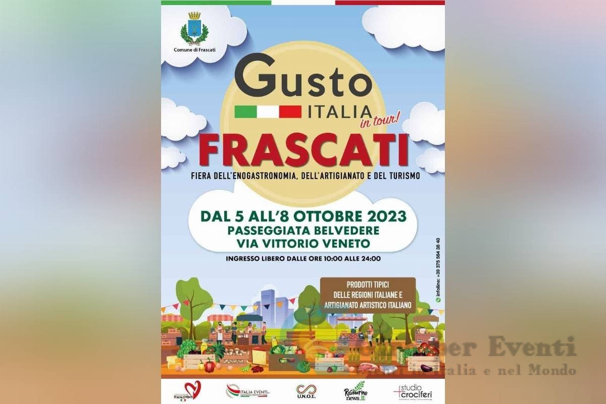 Gusto Italia in Tour a Frascati