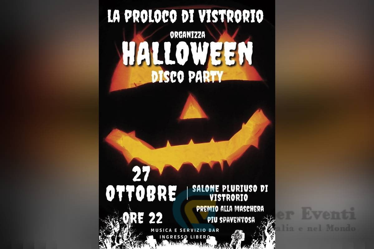 Halloween a Vistrorio