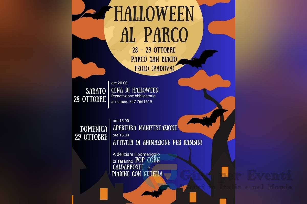 Halloween al Parco a Teolo