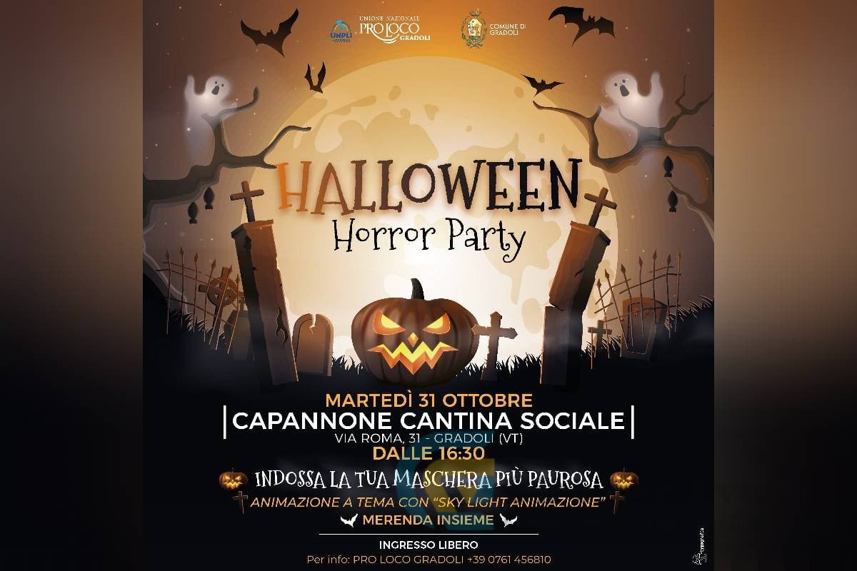 Halloween Horror Party a Gradoli