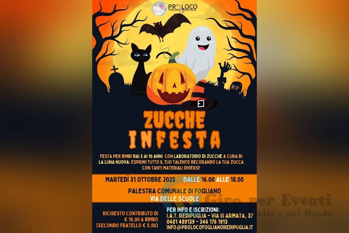 Halloween in Festa a Fogliano Redipuglia