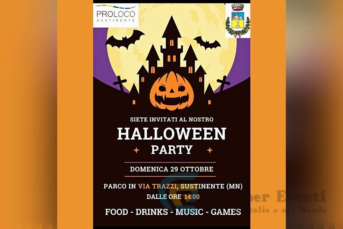 Halloween Party a Sustinente