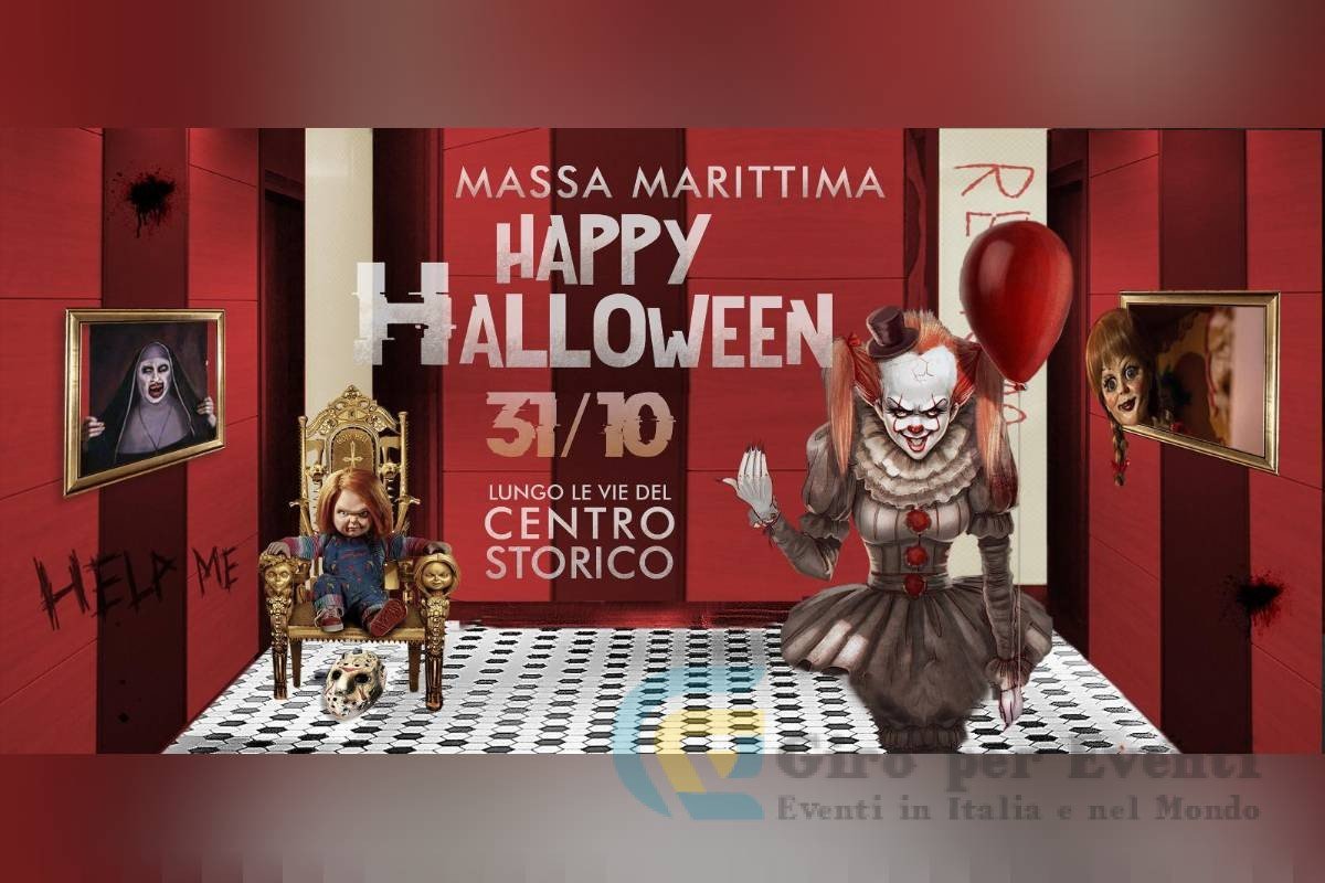 Happy Halloween a Massa Marittima banner