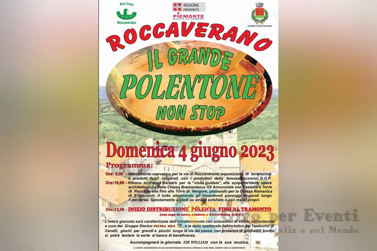 Il Grande Polentone non Stop Roccaverano