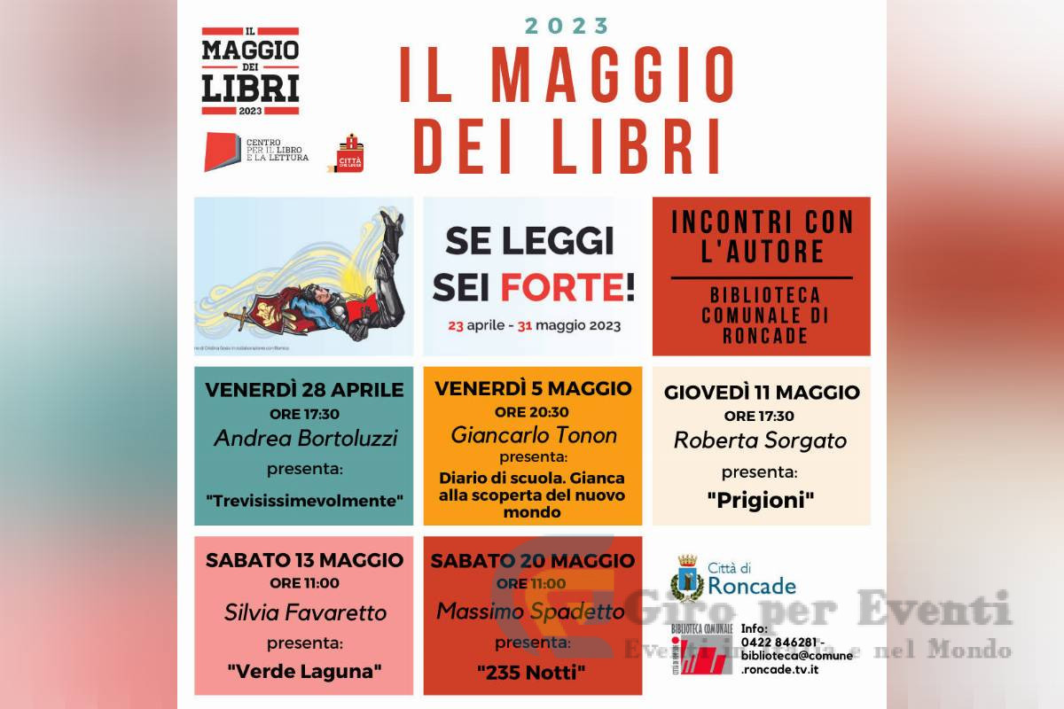 Il Maggio dei Libri a Roncade