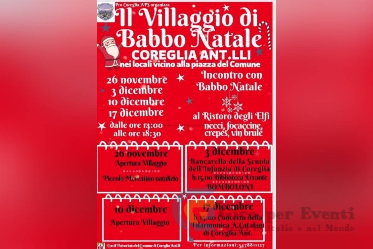 Il Villaggio di Babbo Natale a Coreglia Antelminelli