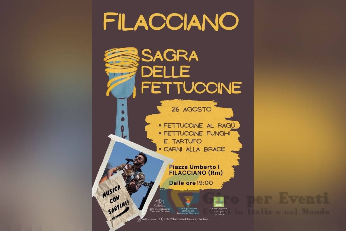 Sagra delle Fettuccine a Filacciano