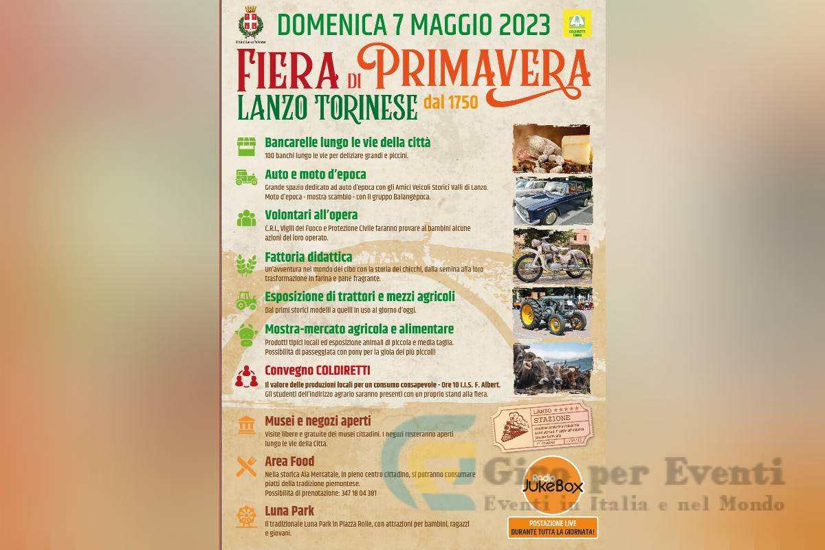 Fiera di Primavera a Lanzo Torinese